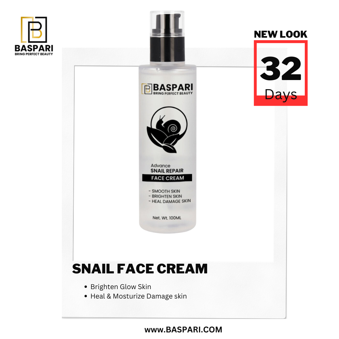 Baspari Snail Mucin Skincare 4 in 1 Set