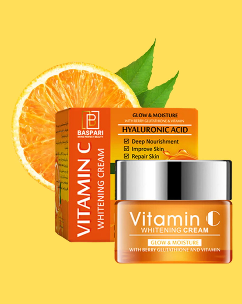 Baspari Vitamin C Cream Repairing & Nourishment | Deep Hydration & Moisturization