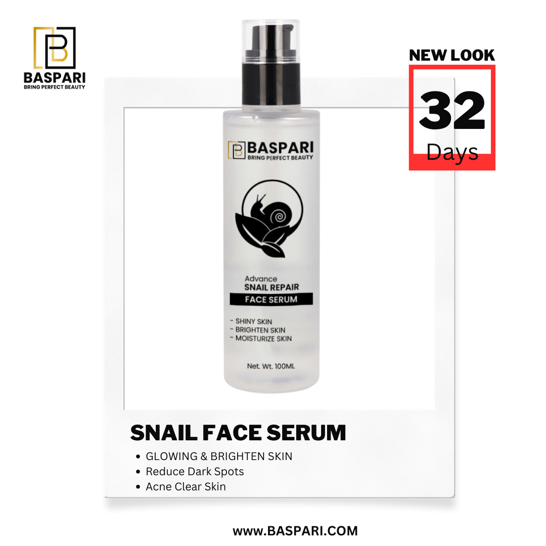 Baspari Snail Mucin Face Serum