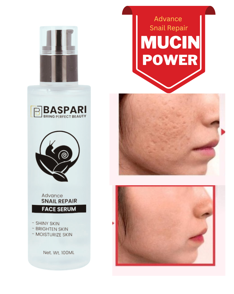 Baspari Snail Mucin Face Serum