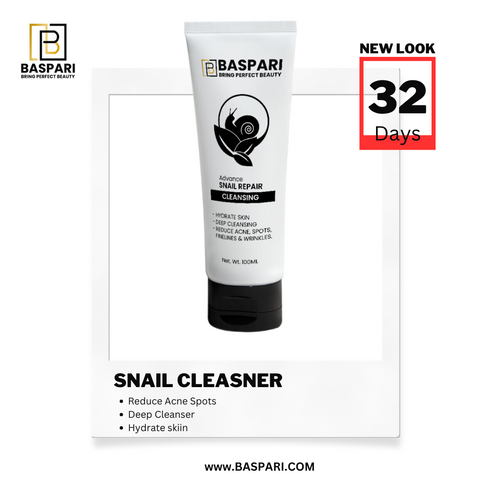 Baspari Snail Mucin Skincare 4 in 1 Set