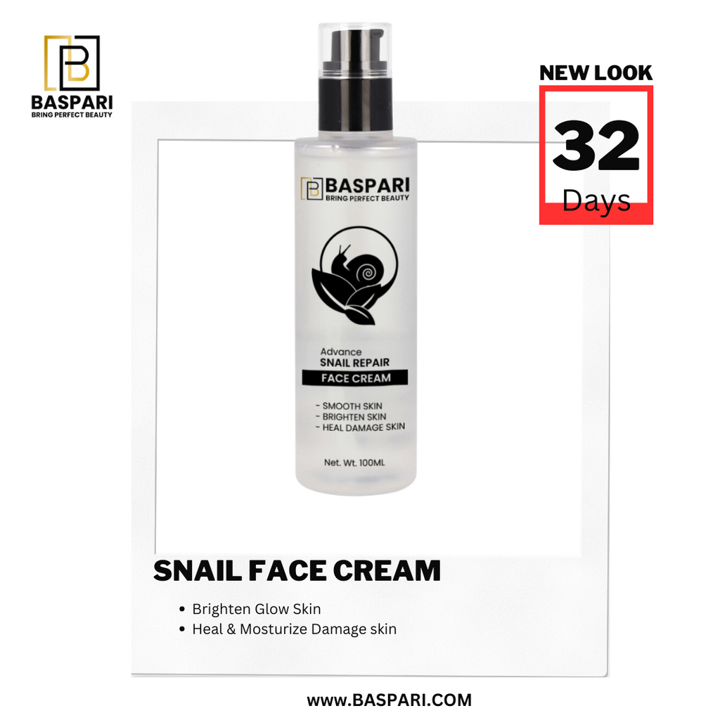 Baspari Snail Mucin Face Cream
